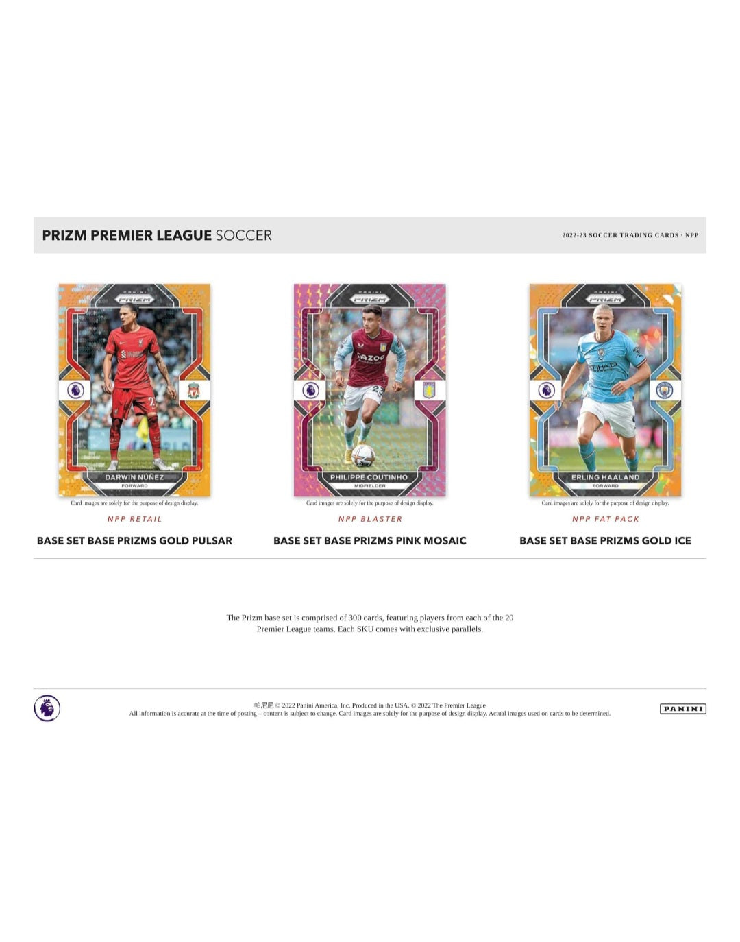 22-23 Panini Prizm Premier League Blaster Box 