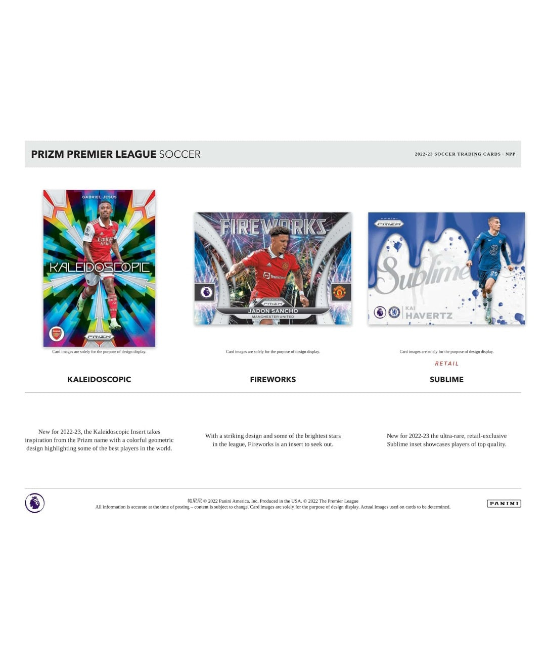 22-23 Panini Prizm Premier League Blaster Box 