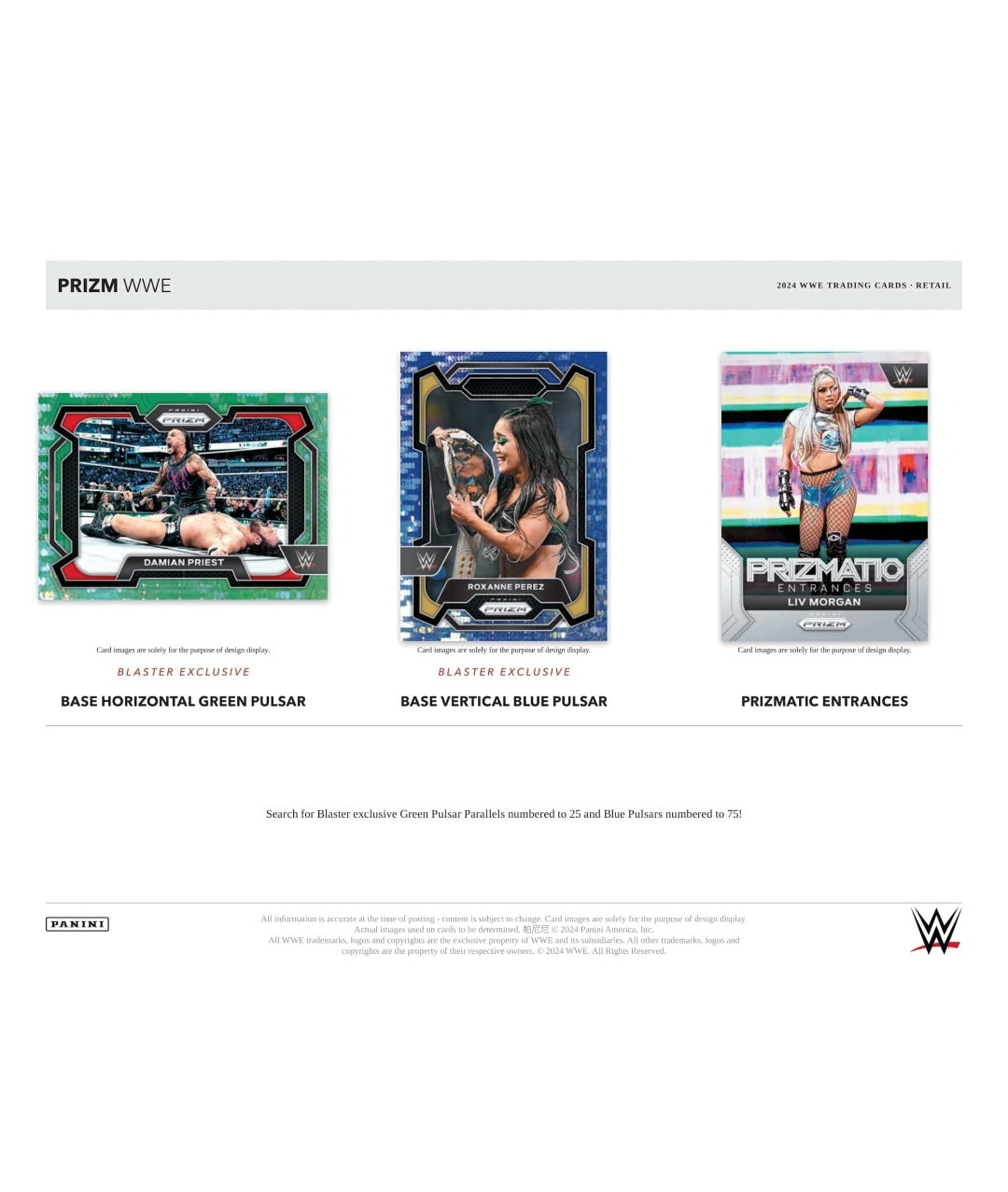 2024 Panini Prizm WWE Blaster Box 