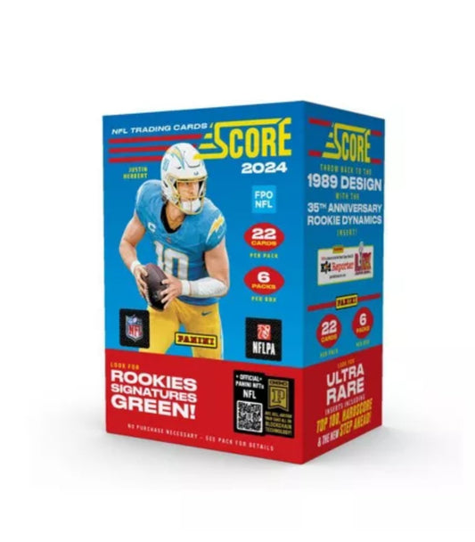 2024 Panini Score NFL Football Blaster Box 