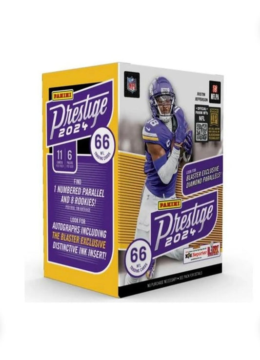 2024 Panini Prestige NFL Football Blaster Box 