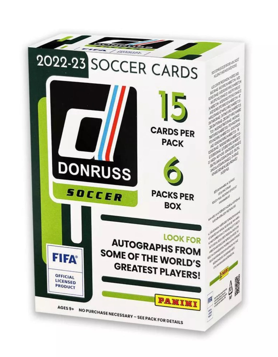 22-22 Donruss Soccer Blaster Box