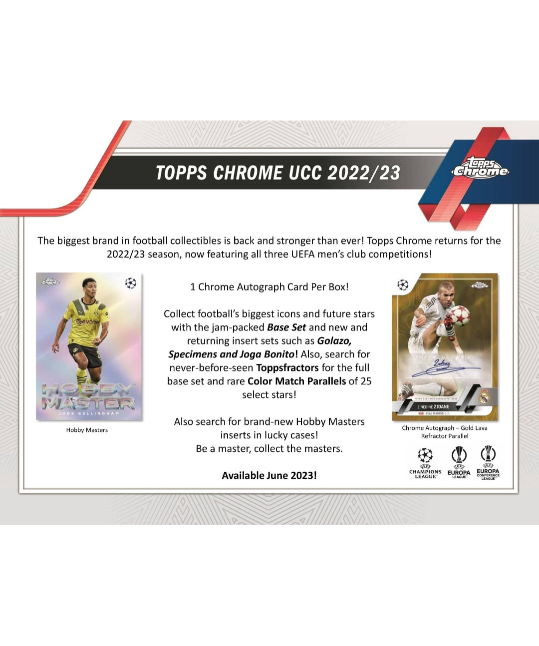 22-23 Topps Chrome UCC Hobby