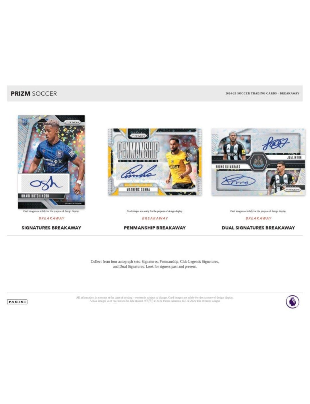 24-25 Panini Prizm Premier League Hobby Box