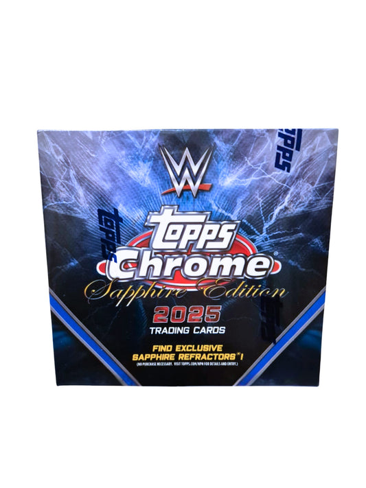 2025 Topps Chrome WWE Wrestling Sapphire Edition Hobby Box
