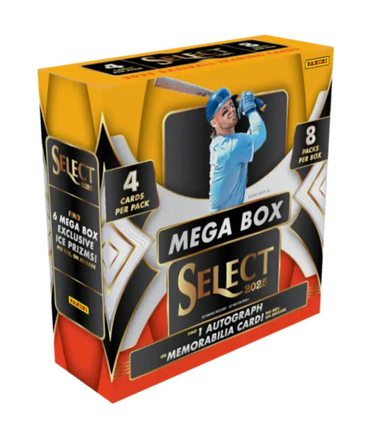 2025 Panini Select Baseball Mega Box