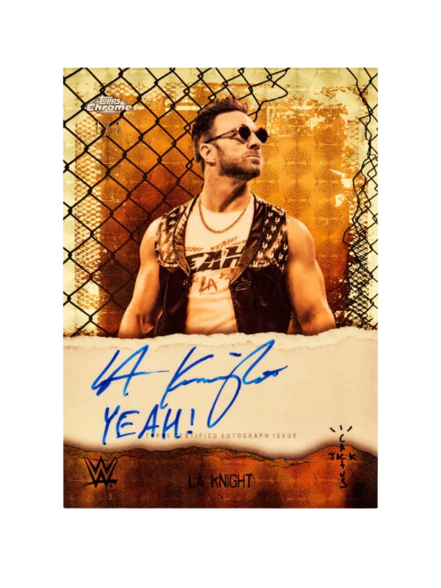 Topps Chrome WWE x Cactus Jack Hobby Box