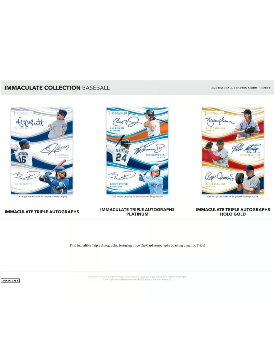 2026 Panini Immaculate Baseball Hobby Box