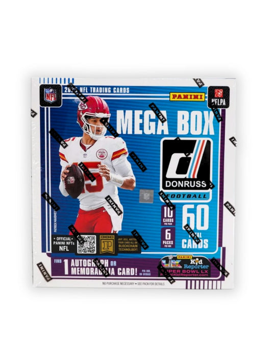 2025 Panini Donruss NFL Football Mega-Box