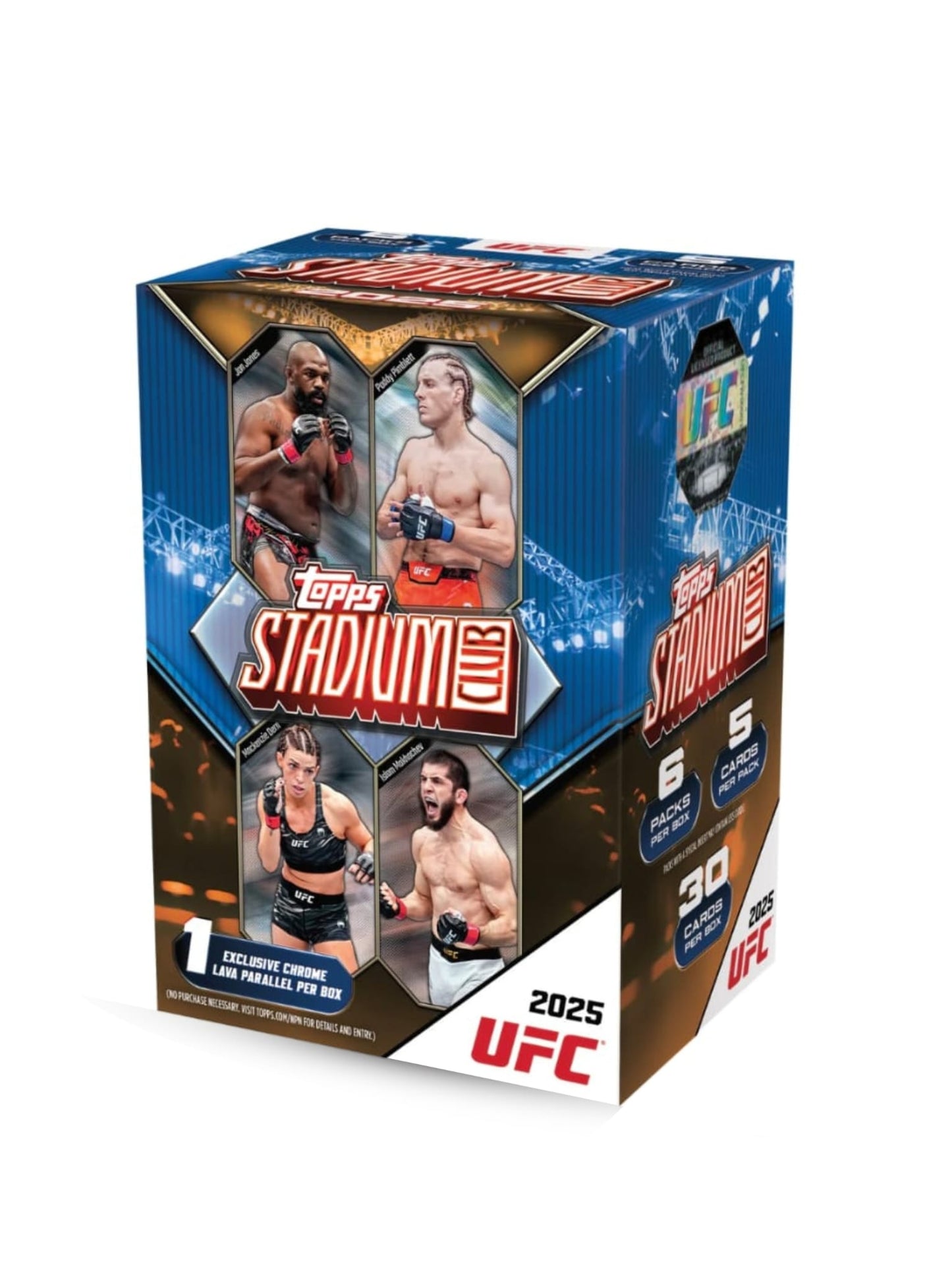 2025 Topps Stadium Club Chrome UFC Value Box