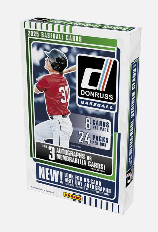 2025 Panini Donruss Baseball Hobby Box 