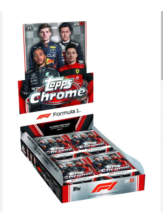 2022 Topps Chrome F1 Lite Hobby Box