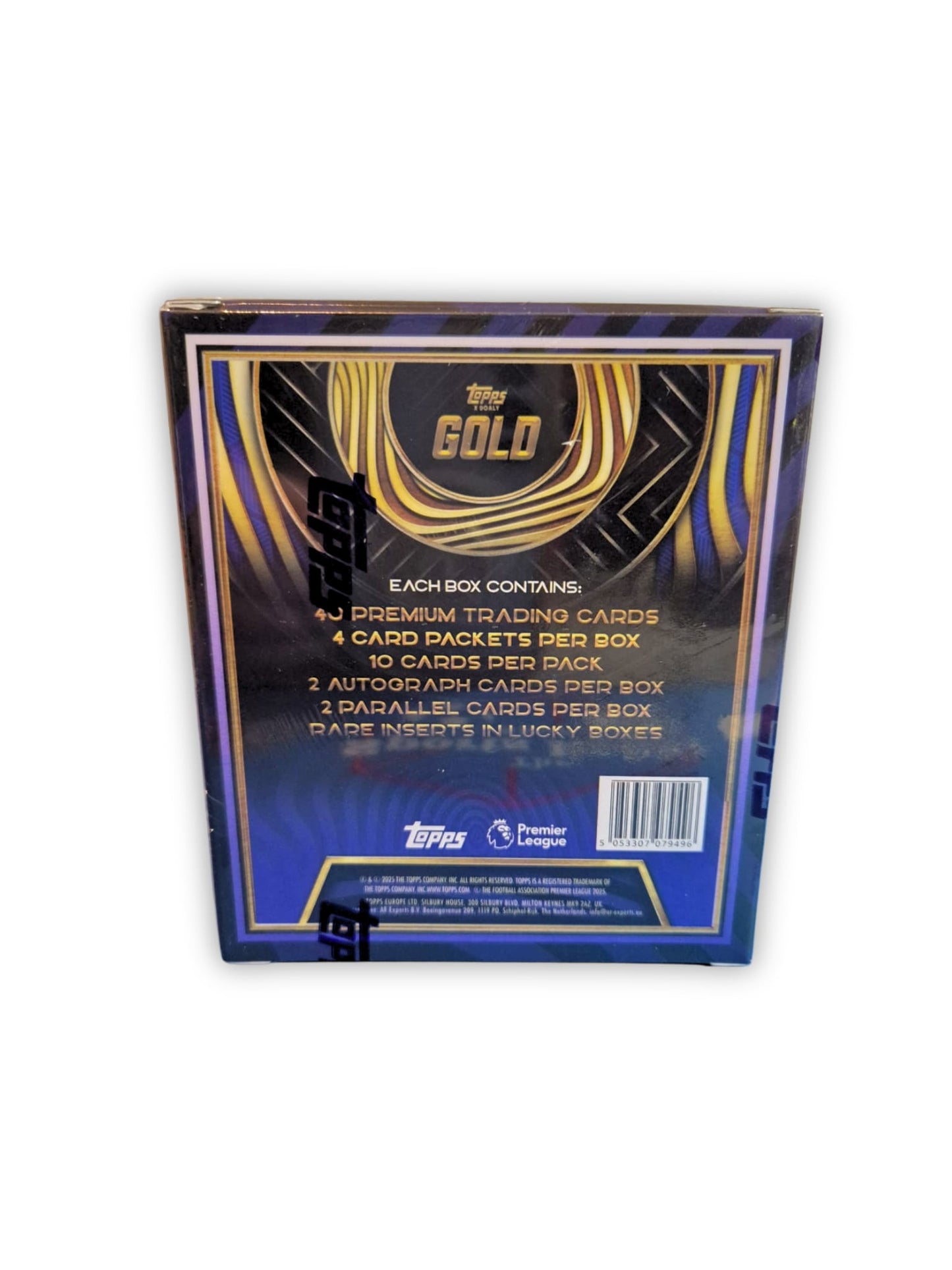 25-26 Topps Gold Premier League Hobby Box