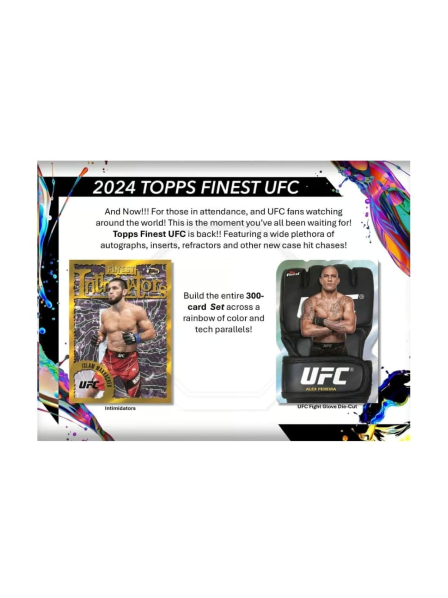2024 Topps Finest UFC Value Box
