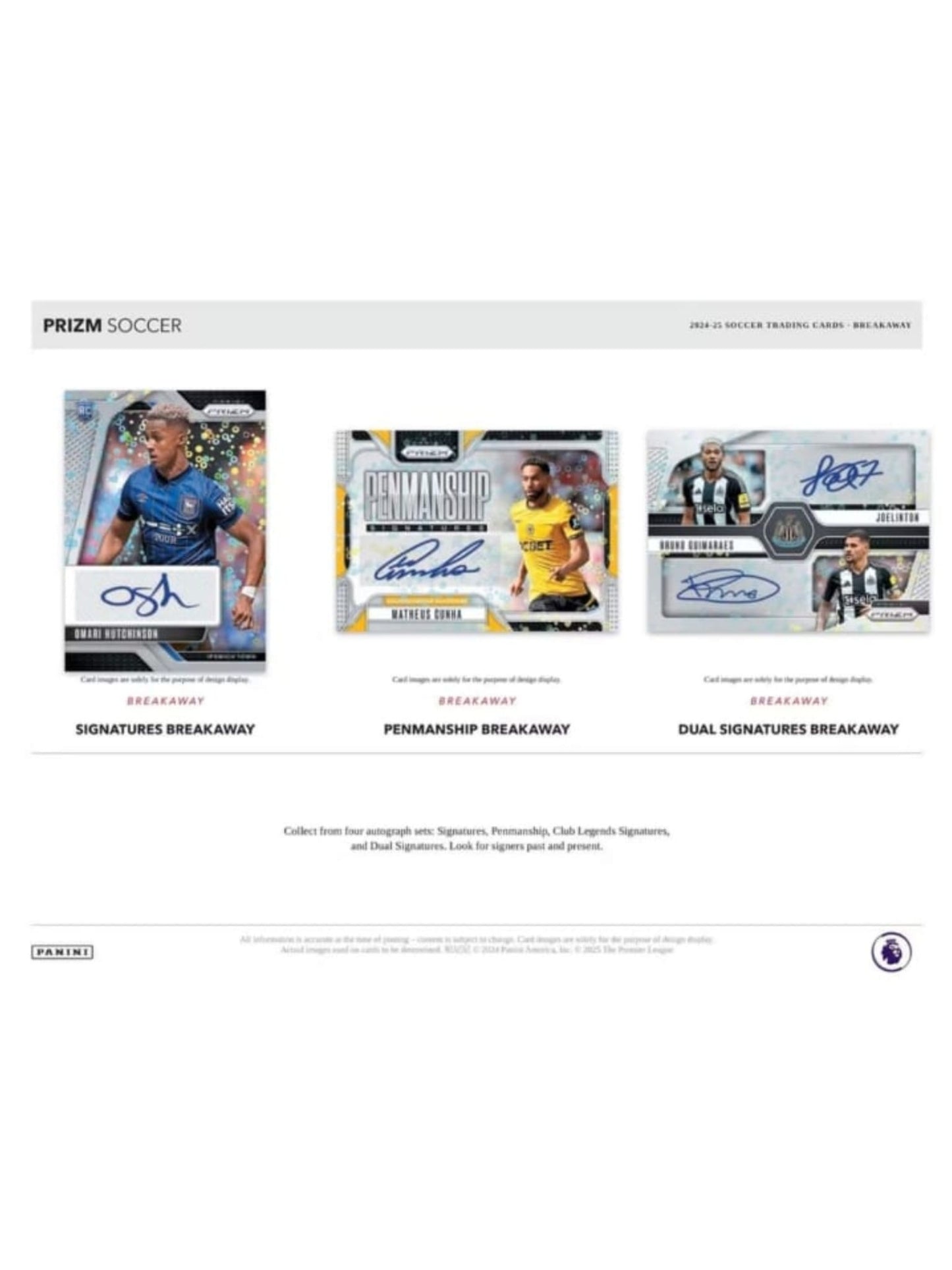 24-25 Panini Prizm Premier League Breakaway Box