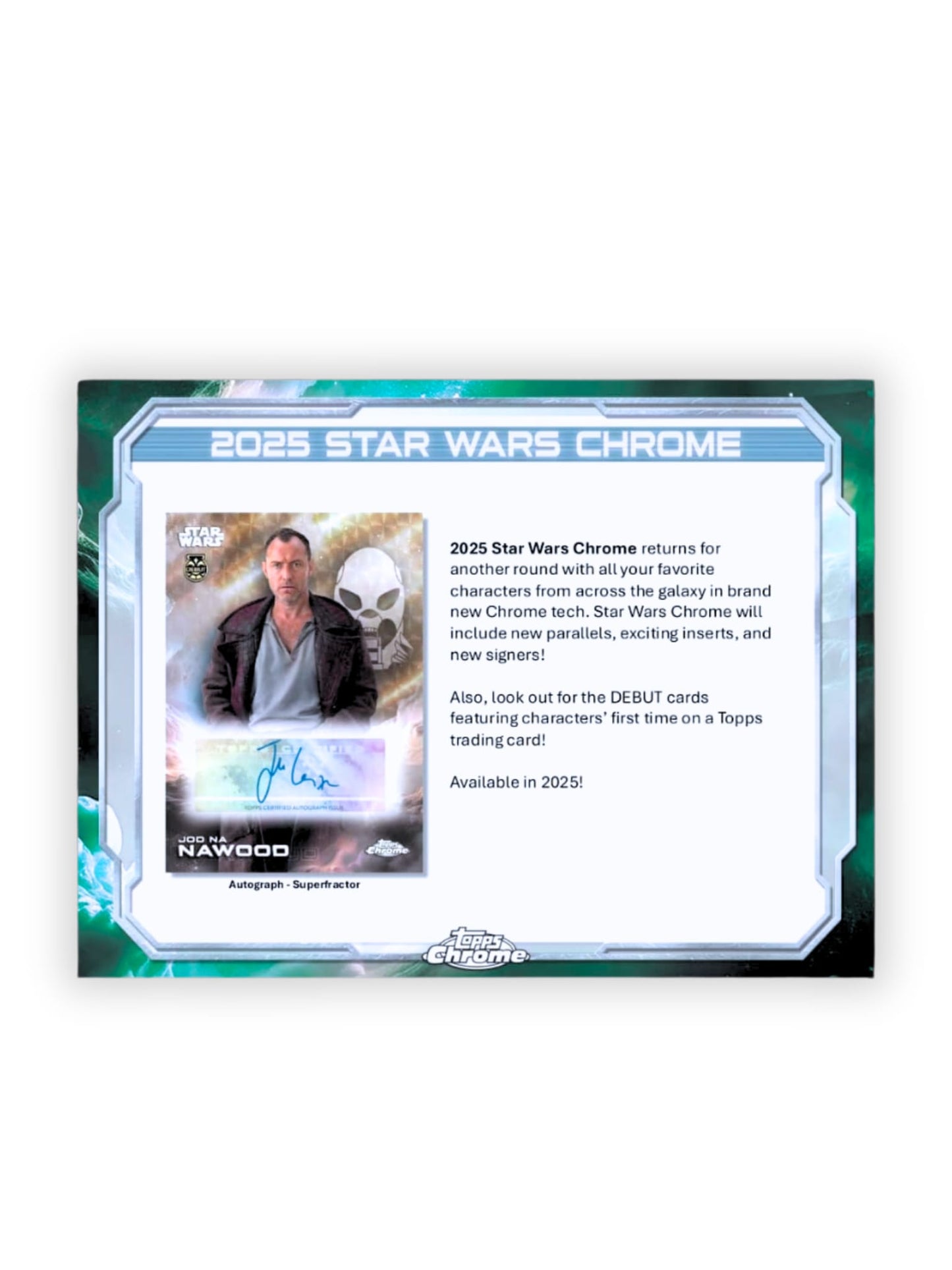 2025 Topps Chrome Star Wars Value Box