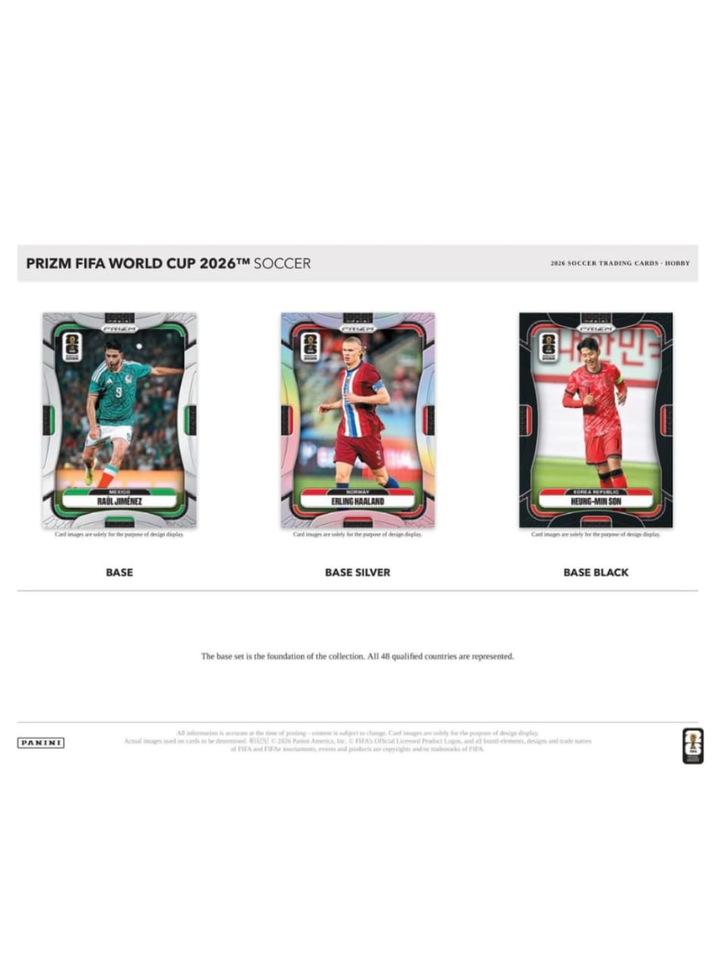 2026 Panini Prizm FIFA World Cup Hobby Box