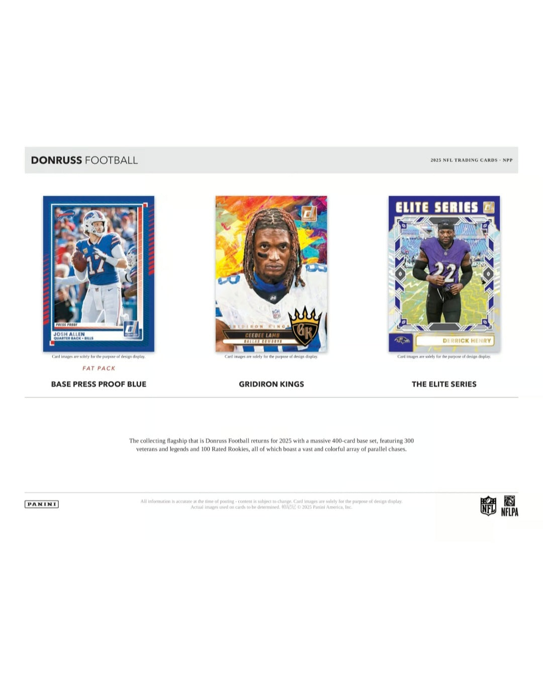 2025 Panini Donruss NFL Blaster Box
