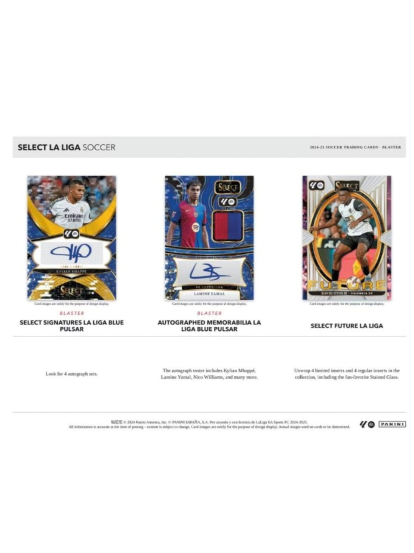 24-25 Panini Select LaLiga Blaster Box
