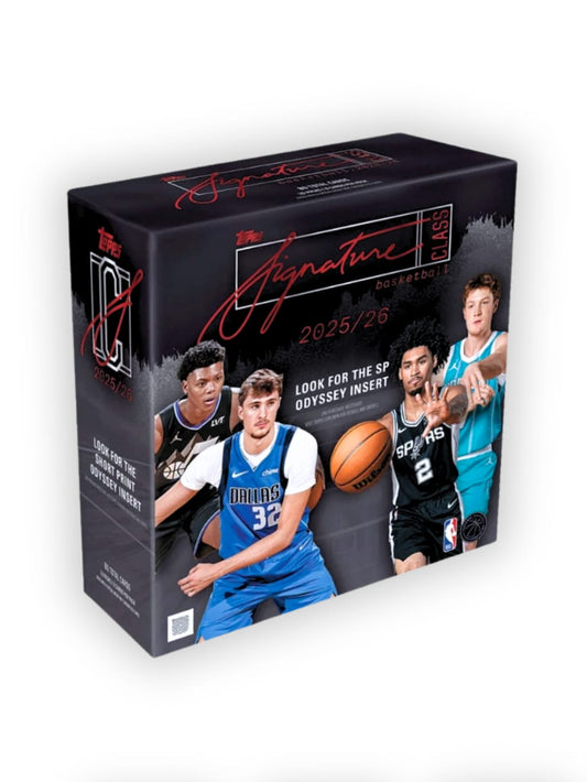 2025 Topps Signature Class NBA Mega Box