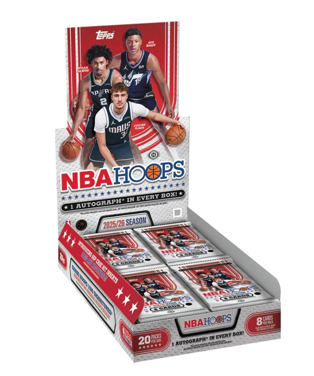 25-26 Topps NBA Hoops Hobby Box