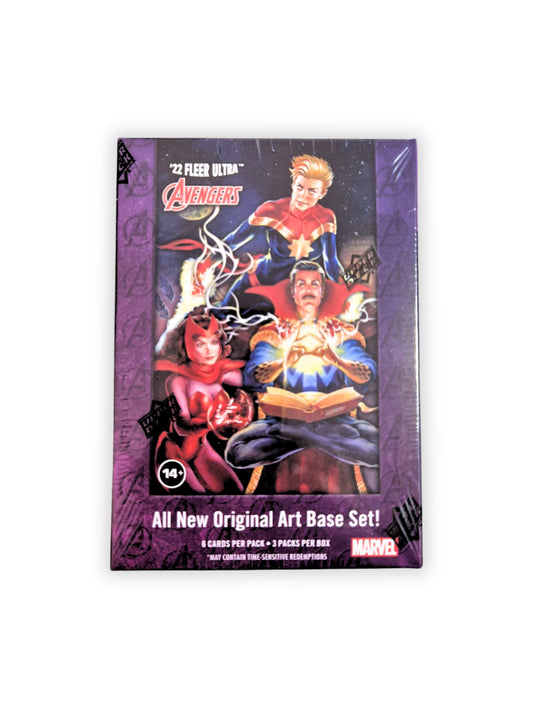 2022 Upper Deck Marvel Fleer Ultra Avengers Blaster Box