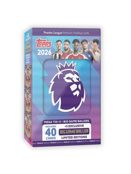 2026 Topps Premier League Debut Edition Mega Tin #3 Big Game Ballers 