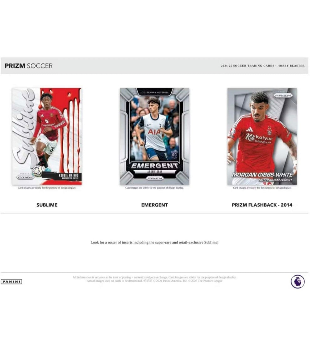 24-25 Panini Prizm Premier League Blaster Box
