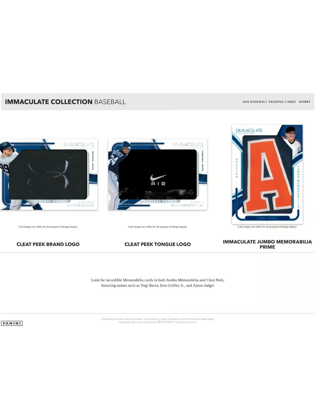 2026 Panini Immaculate Baseball Hobby Box