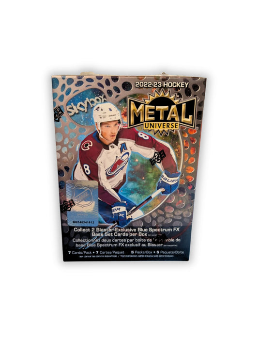 22-23 Skybox Metal Universe Hockey Blaster