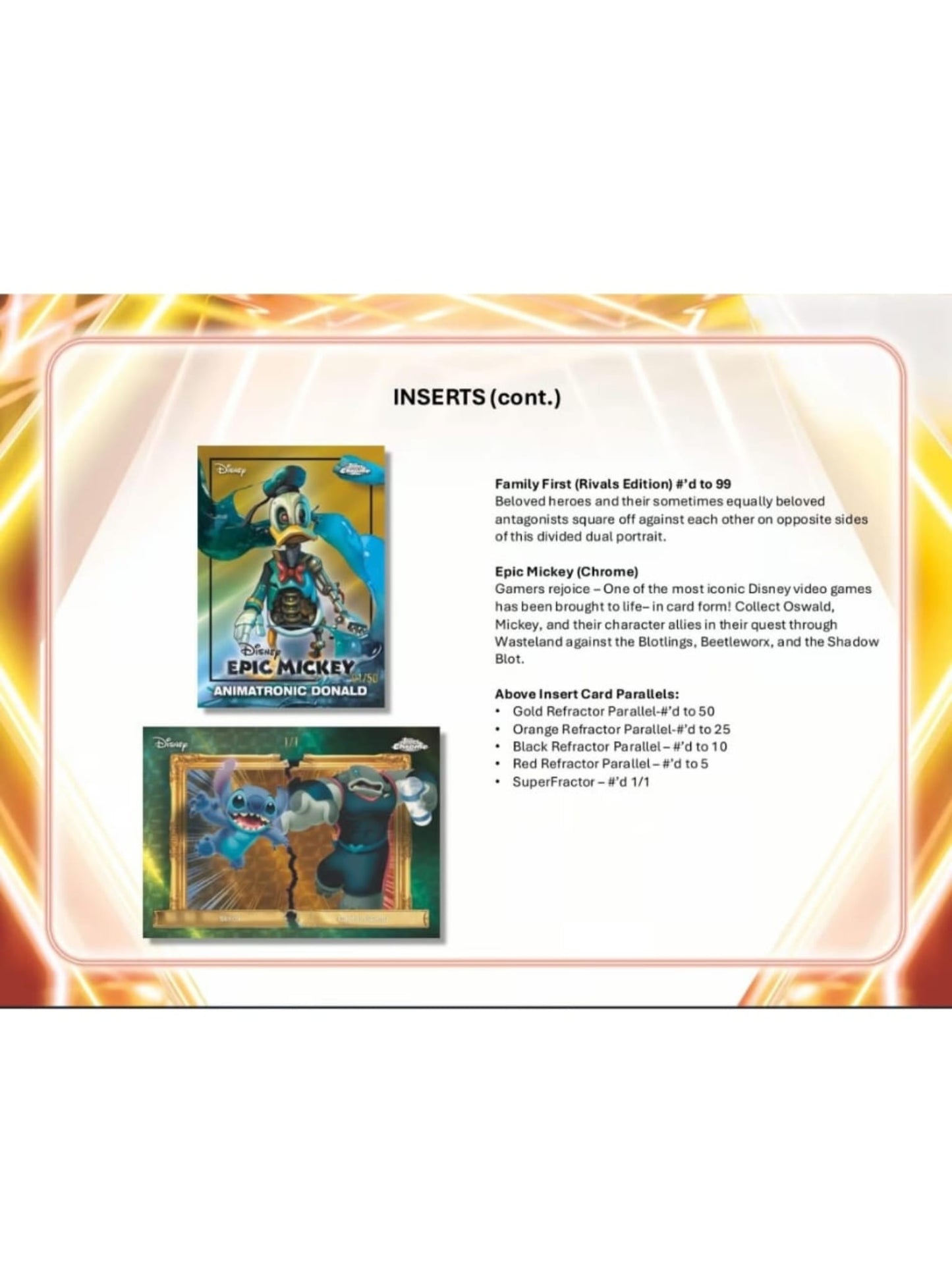 2026 Topps Disney Neon Value Box