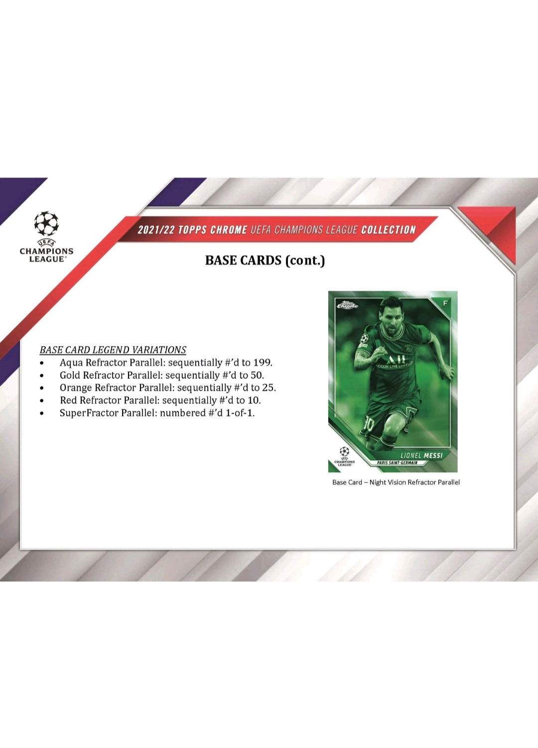 21-22 Topps Chrome UCL Hobby Box
