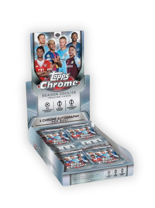 25-26 Topps Chrome UCC Hobby Box