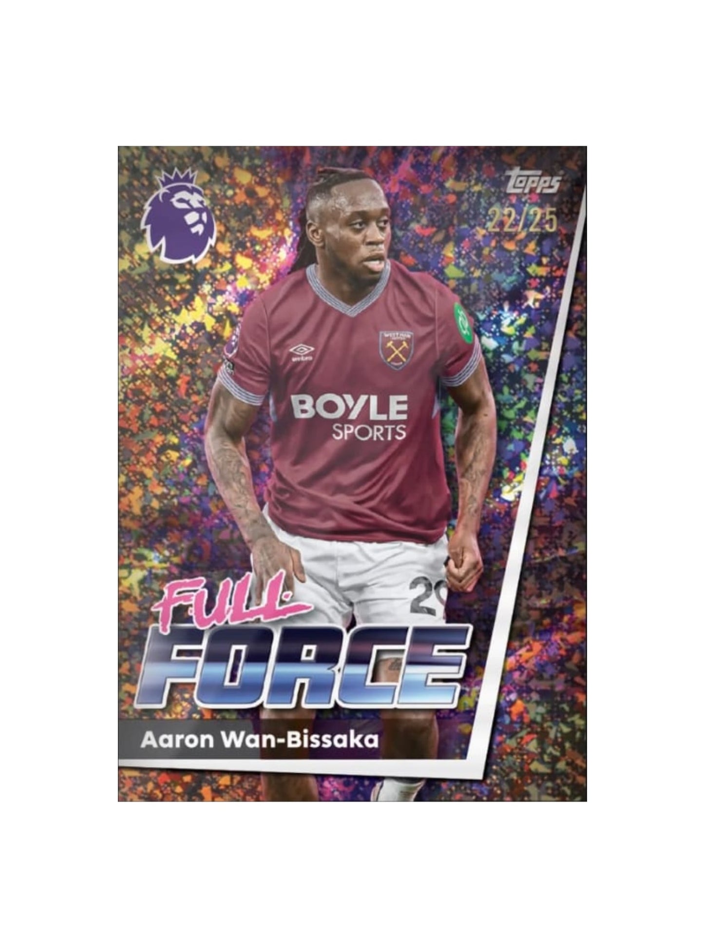 2026 Topps Premier League Golden Boot Tin