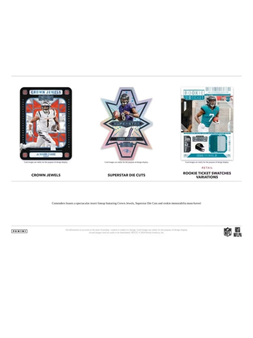 2024 Panini Contenders NFL Football Mega Box