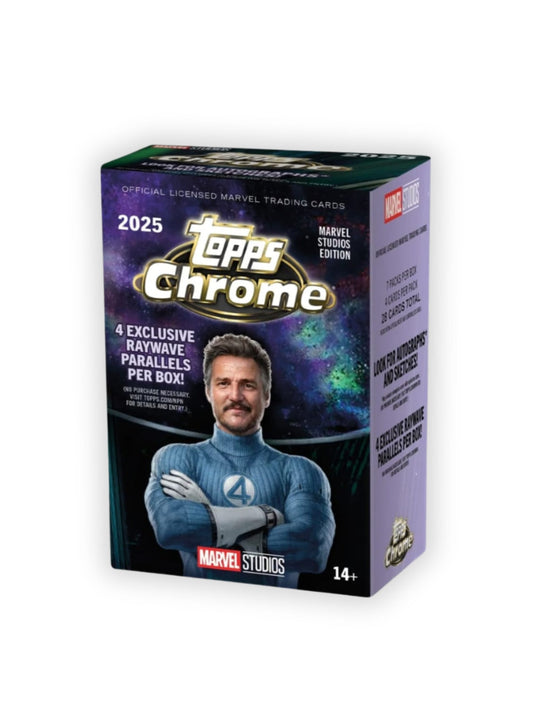 2025 Topps Chrome Marvel Studios Value Box