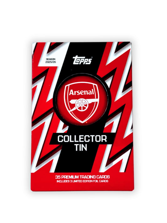 25-26 Topps Arsenal Collector Tin