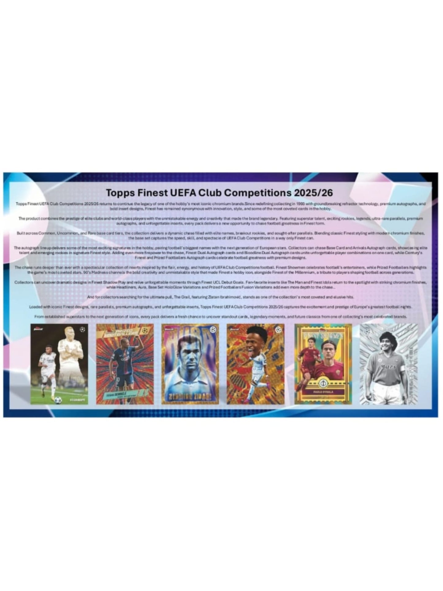 25-26 Topps UCC Finest Hobby Box