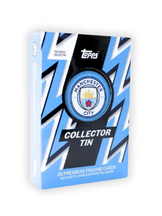 25-26 Topps Manchester City Collector Tin