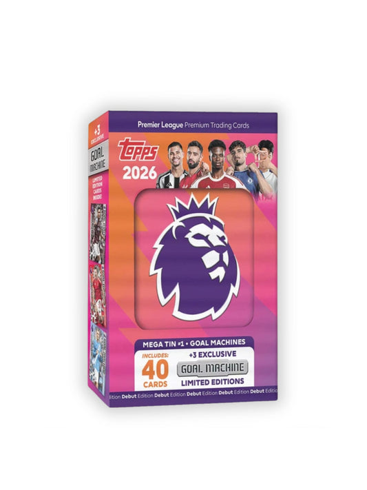 2026 Topps Premier League Debut Edition Mega Tin #1 Goal Machines