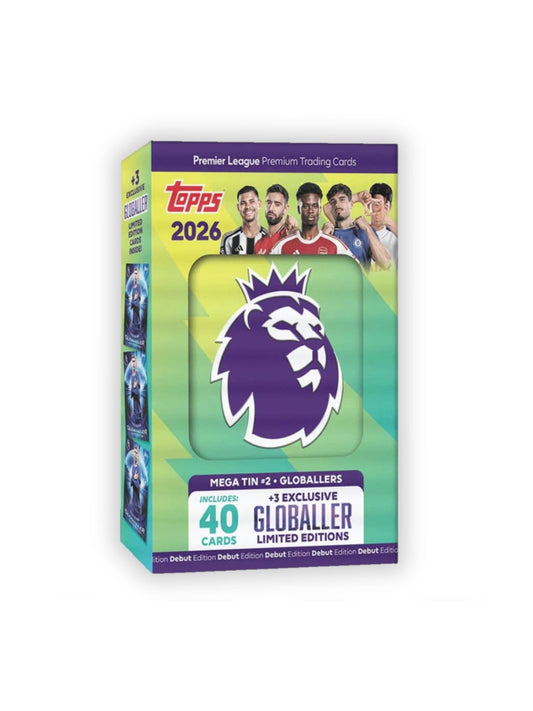 2026 Topps Premier League Debut Edition Mega Tin #2 Globallers 