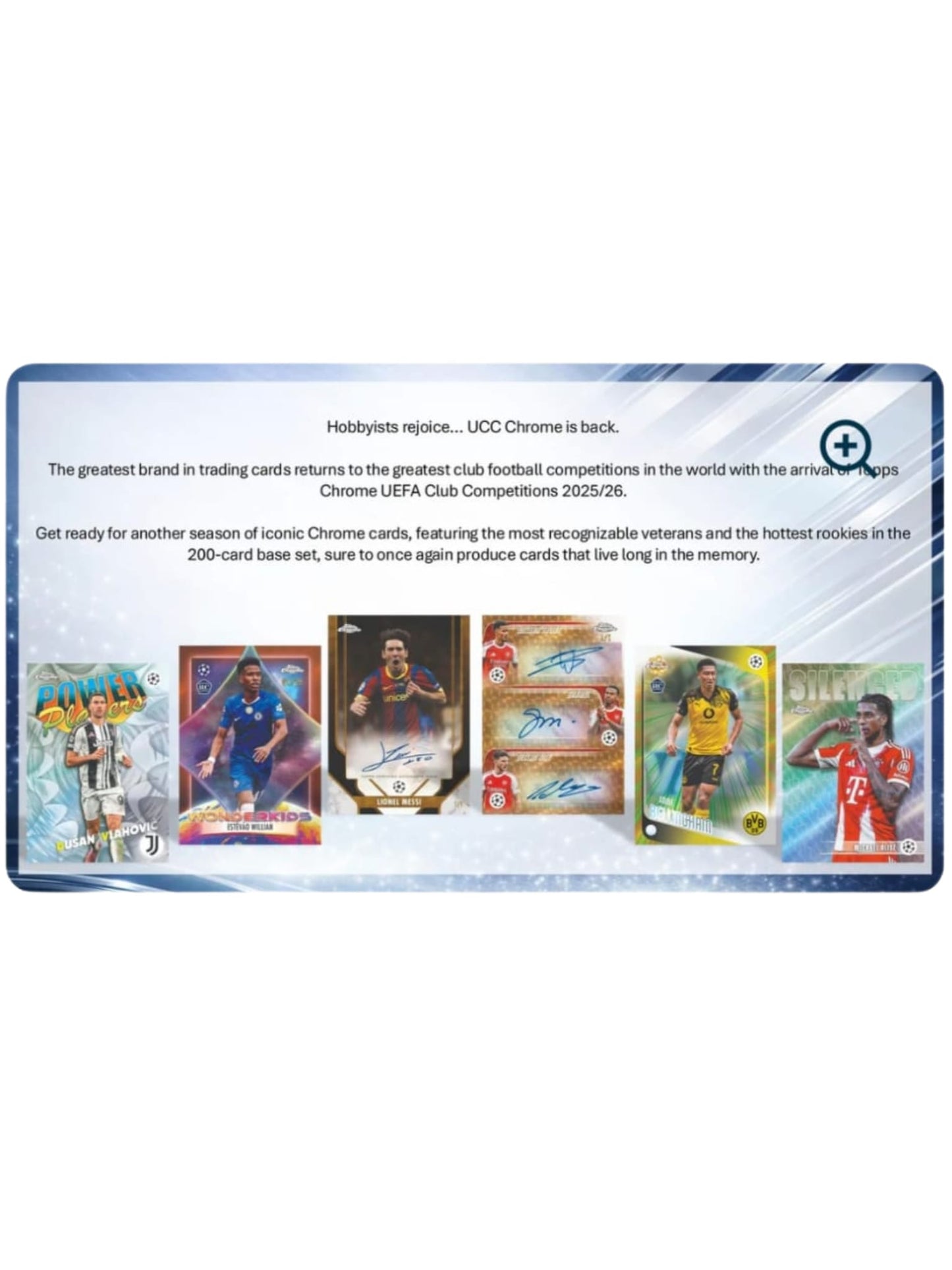25-26 Topps Chrome UCC Hanger Box