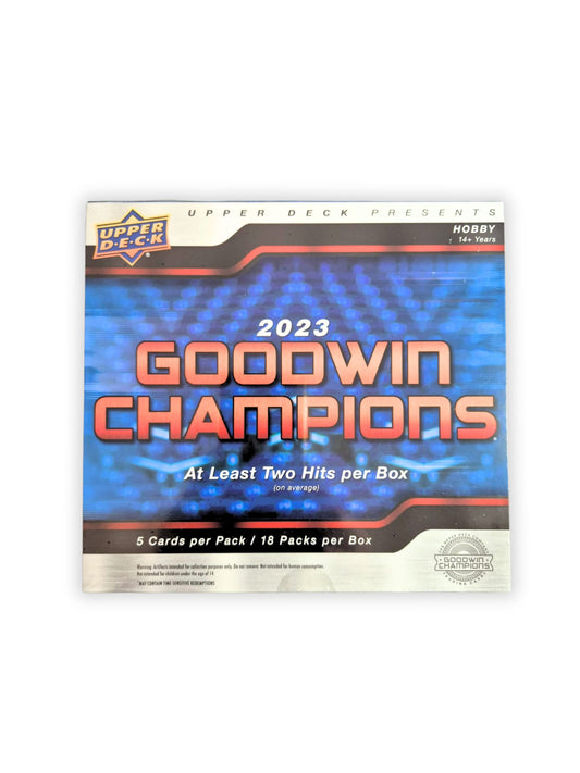 2023 Upper Deck Goodwin Champions Hobby Box