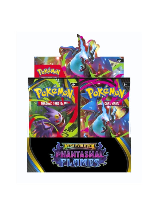 Pokemon TCG Mega Evolution Phantasmal Flames Booster Box