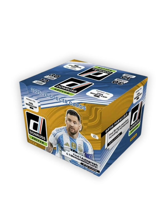 25-26 Panini Donruss Soccer Road To The FIFA World Cup Hobby Box