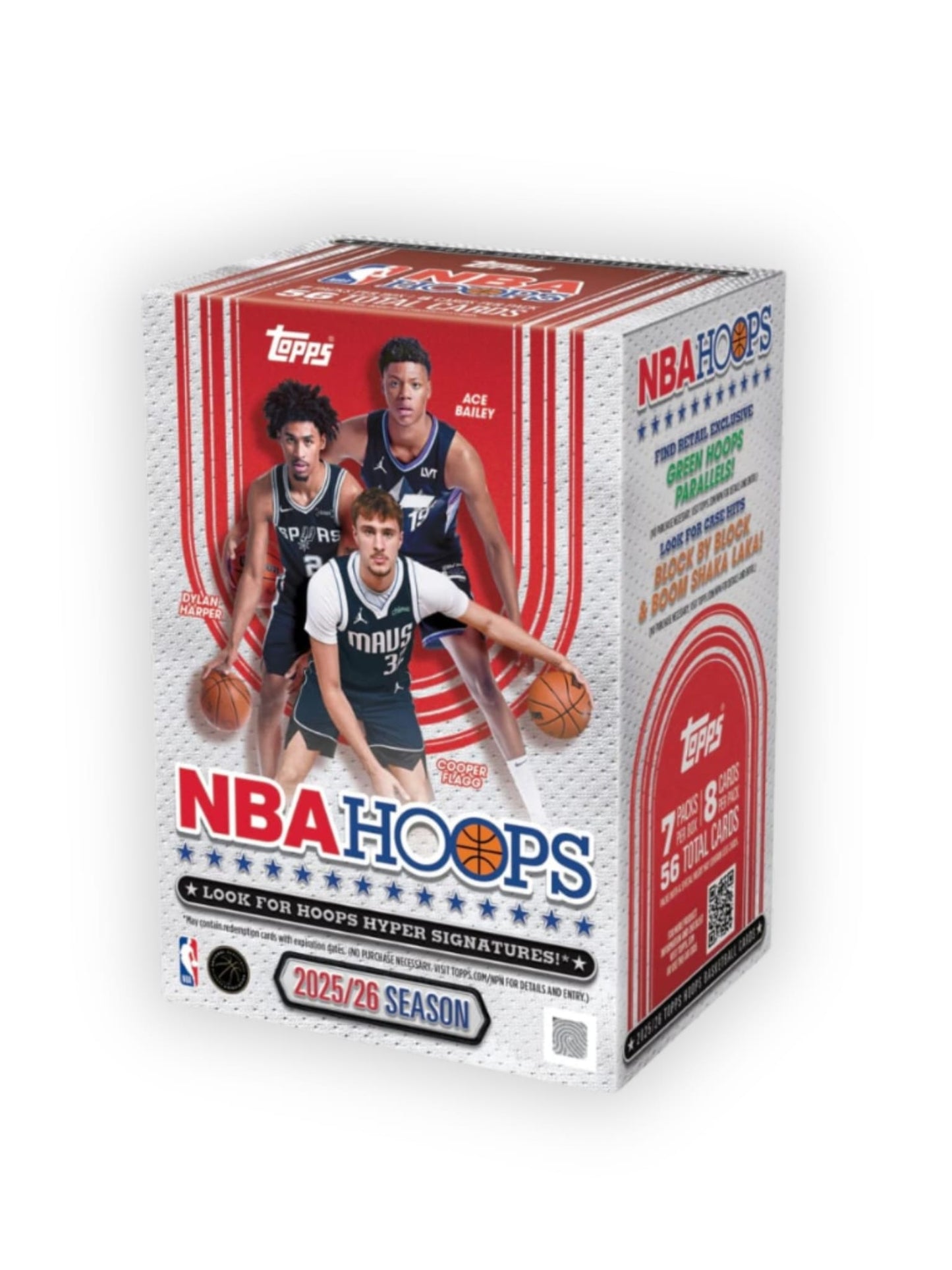 25-26 Topps NBA Hoops Value Box