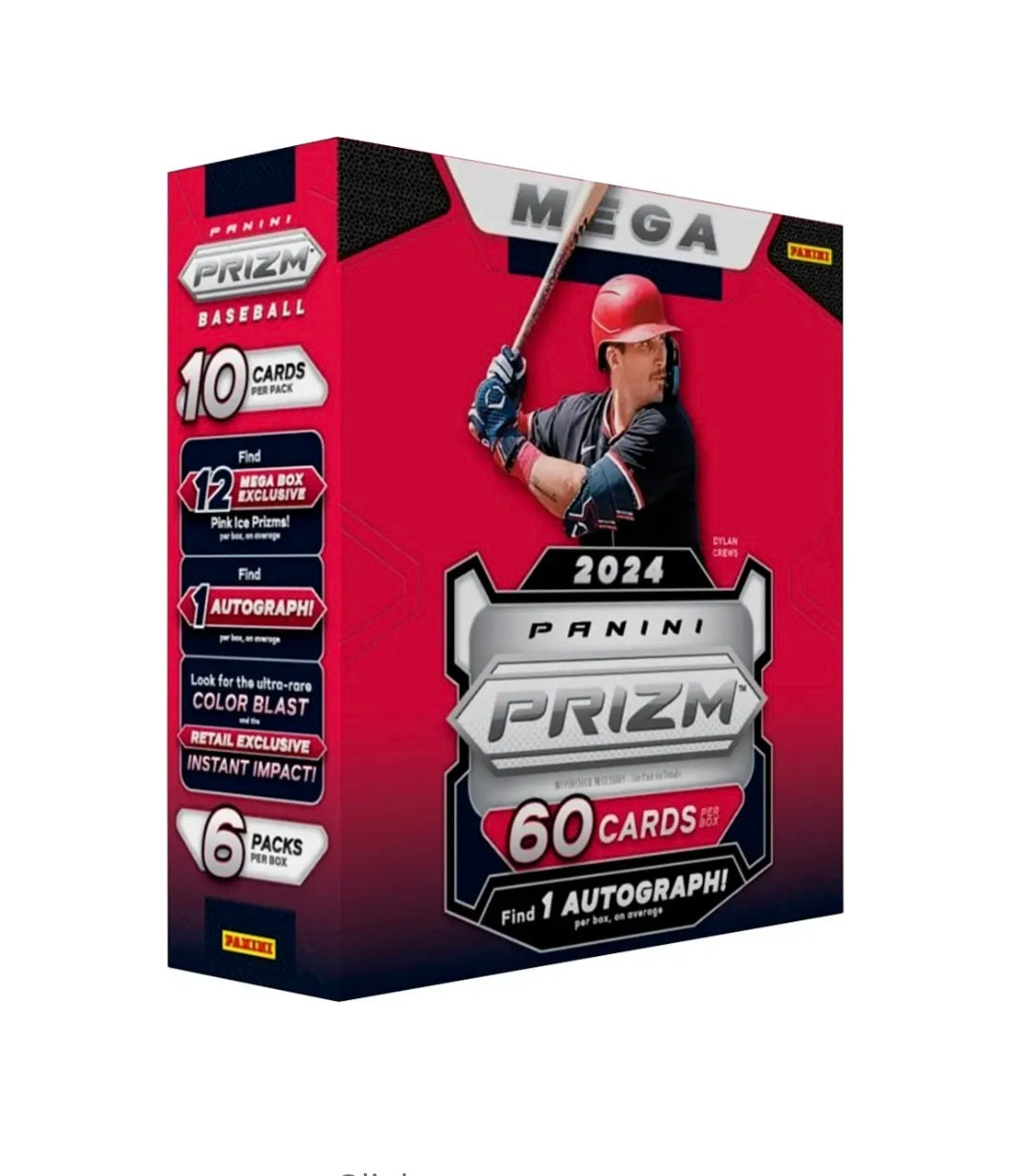 2024 Panini Prizm Baseball Mega Box 