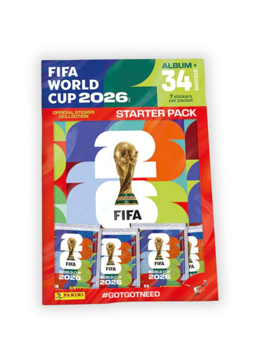 2026 Panini FIFA World Cup Sticker Starter Pack