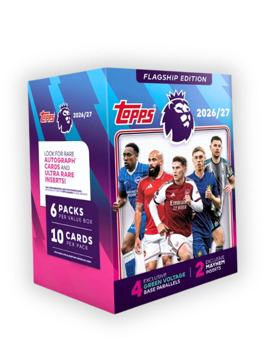 26-27 Topps Flagship Premier League Value Box