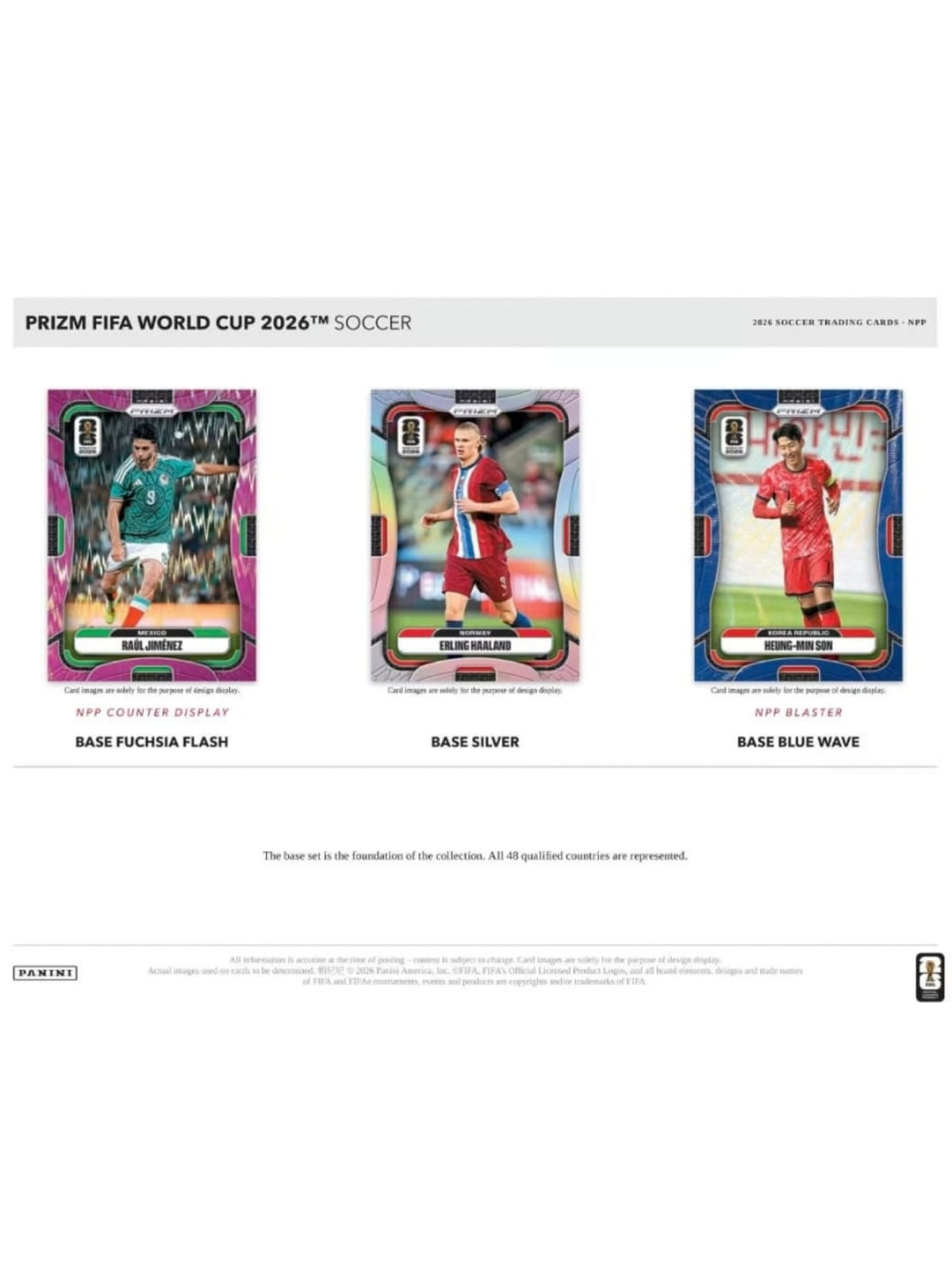 2026 Panini Prizm FIFA World Cup Mega Box
